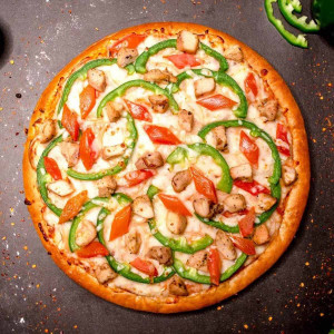 Grilled Chicken Pizza